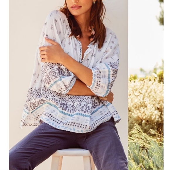 Johnny Was Tops - Johnny Was Camber Gauze Top